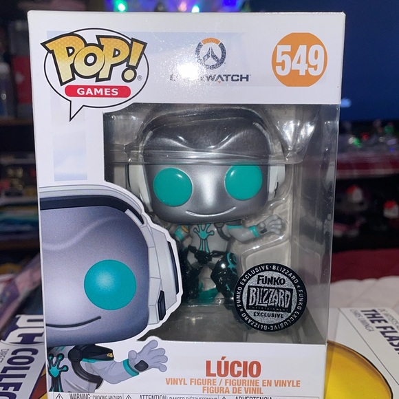 Funko Pop! Games: Overwatch Ribbit Lucio #549 (Blizzard Gear Exclusive) - Picture 2 of 3
